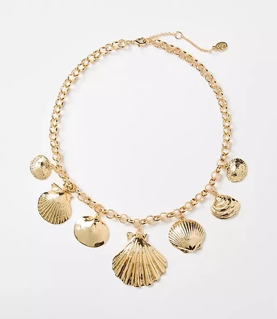Seashell Statement Necklace