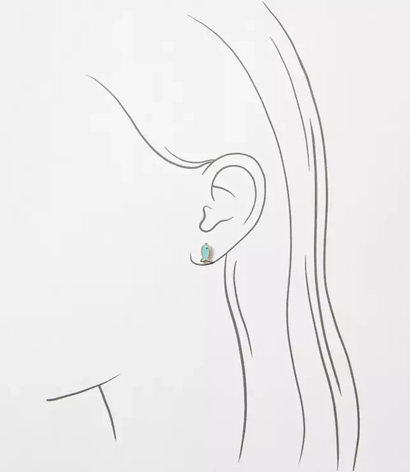 Sea Life Stud Earring Set