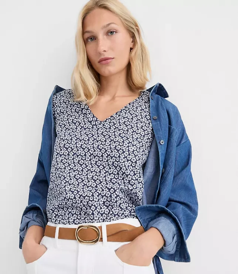 Garden Everyday V-Neck Tee