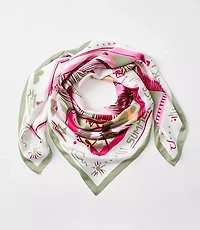 Summer Life Square Scarf