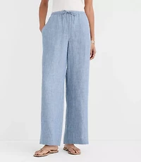 Sawyer Pull On Pants Linen