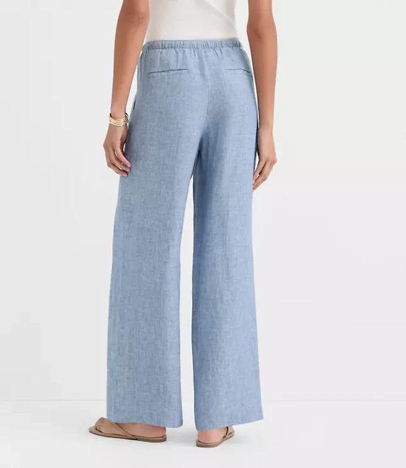 Sawyer Pull On Pants Linen