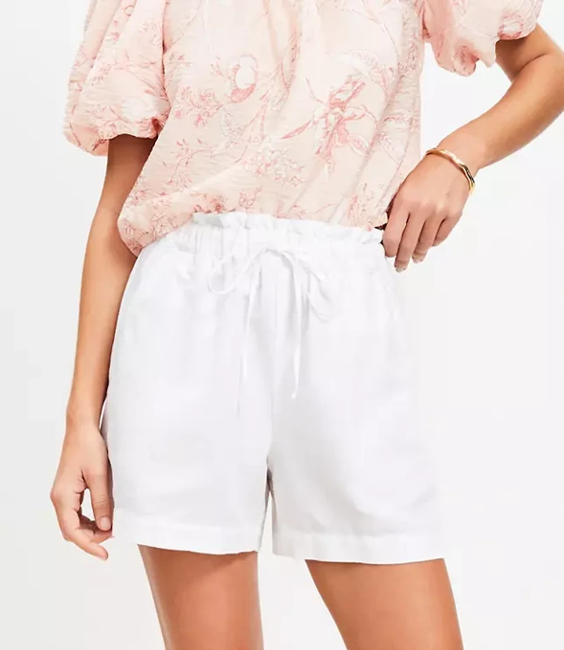 Breezy Shorts in Linen Cotton