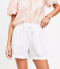 Breezy Shorts in Linen Cotton
