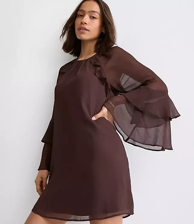 Ruffle Mini Dress