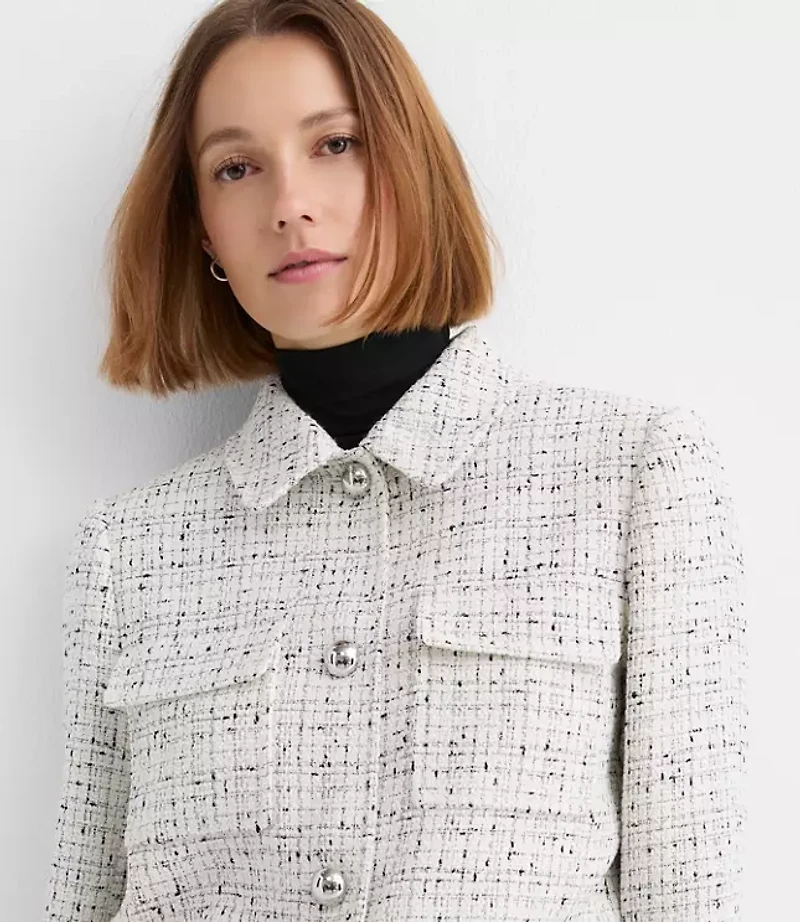 Tweed Patch Pocket Jacket