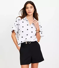 Petite Palm Everyday Henley Dolman Shirt