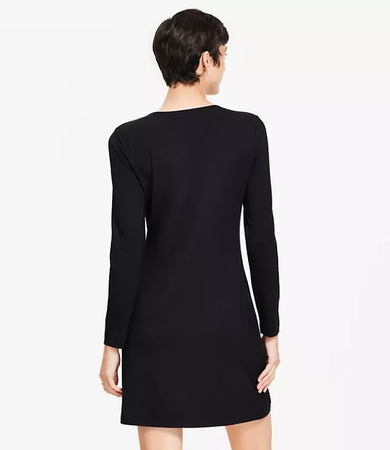 Tie Keyhole Mini Dress