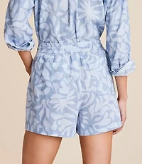 Lou & Grey Jungle Linen Cotton Shorts