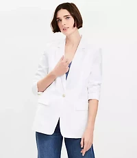 Oversized Linen Cotton Modern Blazer