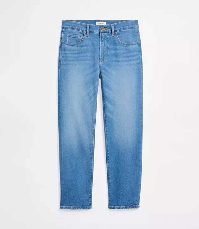 Rivete Tall Mid Rise Slim Jeans Vintage Wash