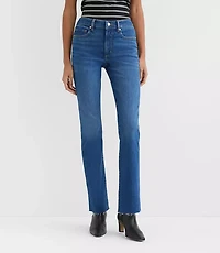 Rivete Tall Curvy Mid Rise Boot Jeans Vintage Dark Wash