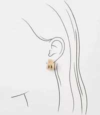 Mixed Huggie Hoop Earring Set