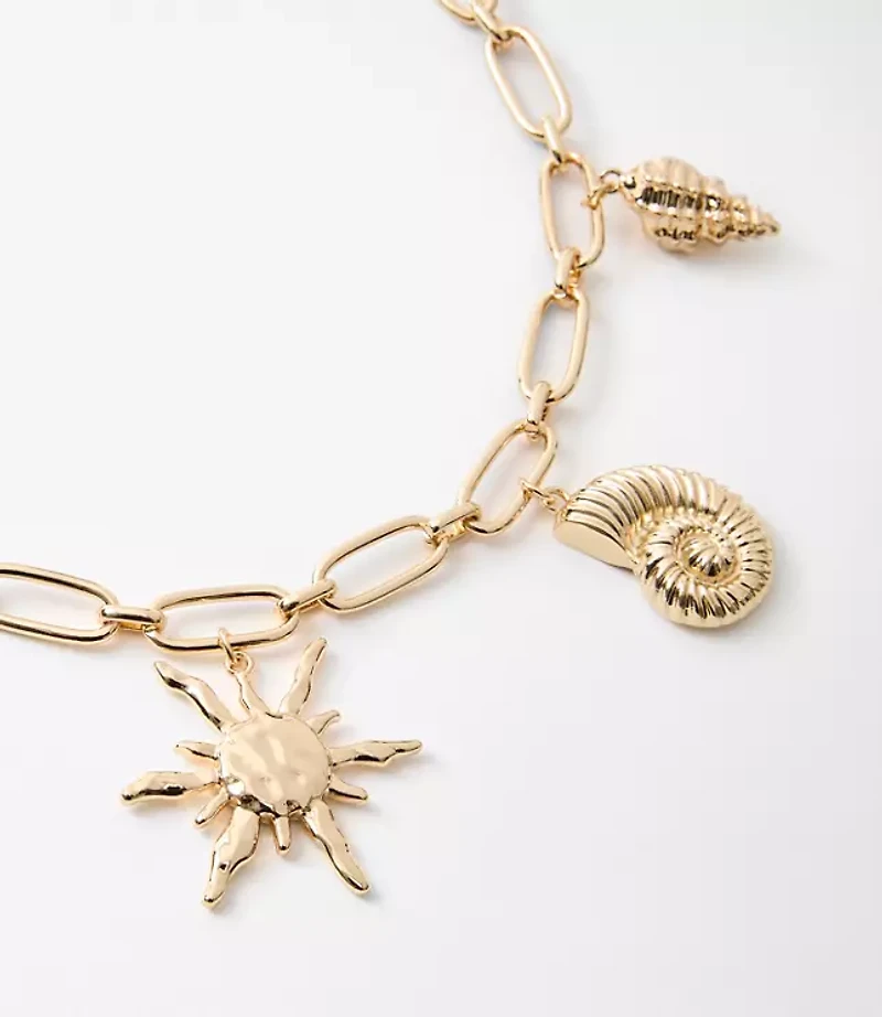 Seashell Statement Necklace