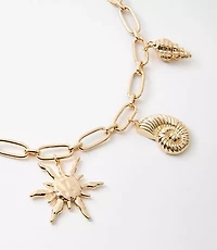 Seashell Statement Necklace