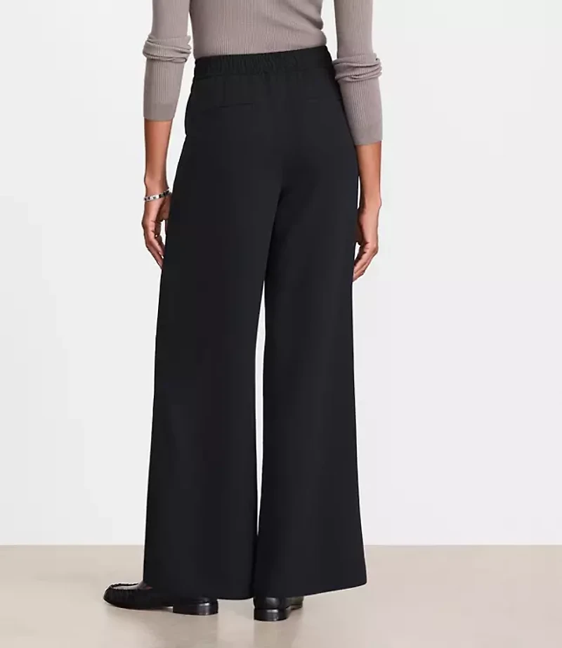 Tall LOFT Versa Crepe Drape Drawstring Pants
