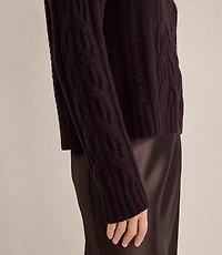 Haven Well Within Cashmere Cable Collared Sweater
