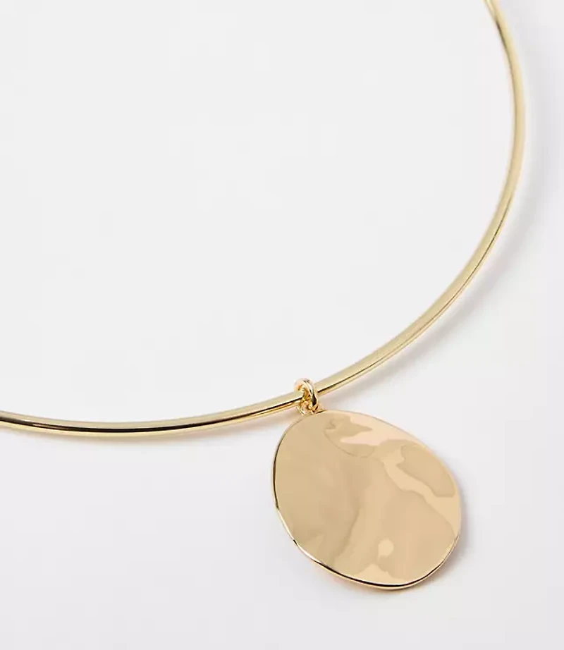 Molded Coin Necklace