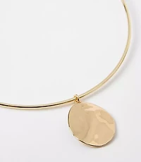 Molded Coin Necklace