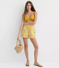 LOFT Beach Ruched Underwire Bikini Top