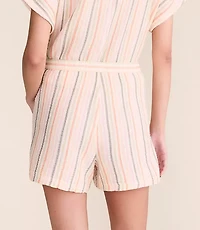 Lou & Grey Striped Triple Cloth Shorts