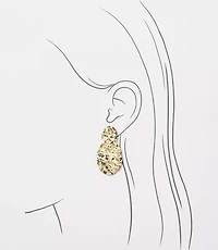 Molded Abstract Statement Earrings