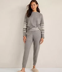 Haven Well Within Organic Cotton Blend Nostalgic Fair Isle Joggers