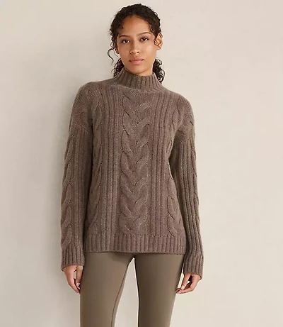 Haven Well Within Cashmere Mock Neck Sweater