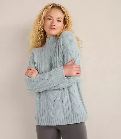 Haven Well Within Cashmere Mock Neck Sweater