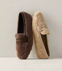 Haven Well Within Sherpa and Leather Moccasins