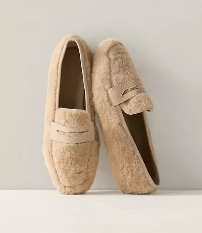 Haven Well Within Sherpa and Leather Moccasins