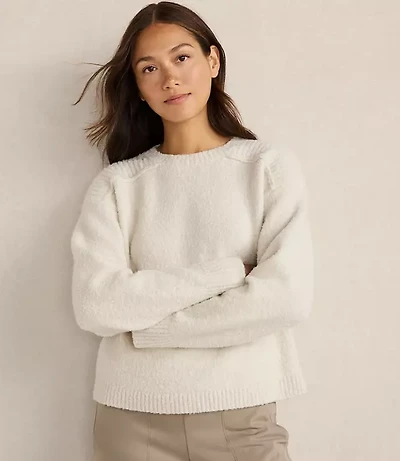 Haven Well Within Boucle Crewneck Sweater