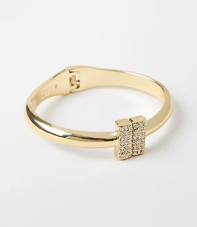 Pave Bar Bangle Bracelet