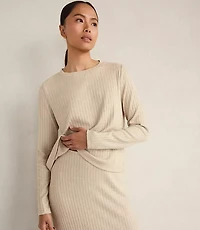 Haven Well Within Lurex Rib Knit Top
