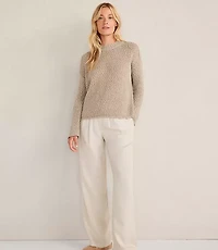 Haven Well Within Marled Cashmere Crewneck Pullover