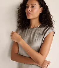 Haven Well Within Luxe Crinkle Shine Midi Dress