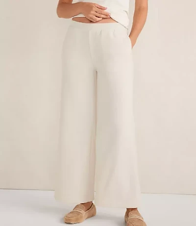 Haven Well Within Brushed Terry Wide Leg Pants