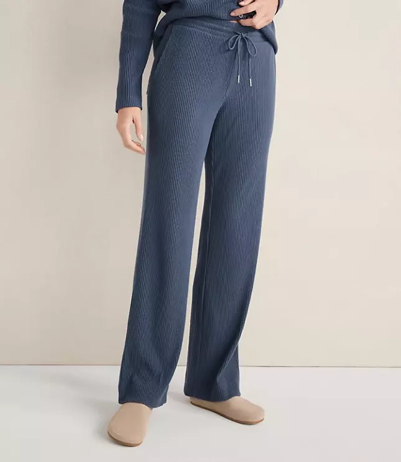 Haven Well Within Ottoman Rib Straight Leg Pants