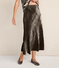 Haven Well Within Textured Velvet Maxi Skirt