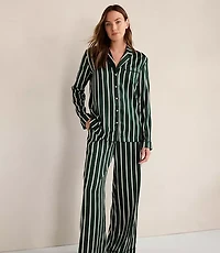 Haven Well Within Washable Silk Pinstripe Pajama Top