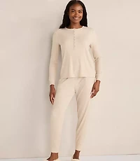 Haven Well Within Drapey Rib Knit Henley