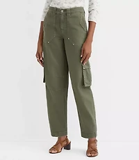 Cargo Barrel Pants Twill