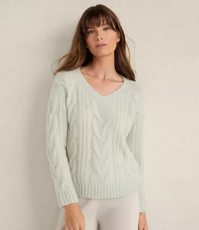 Haven Well Within Lofty Knit V-Neck Sweater