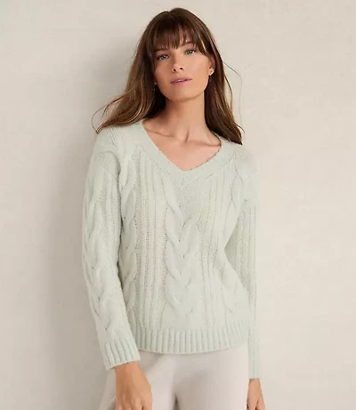 Haven Well Within Lofty Knit V-Neck Sweater