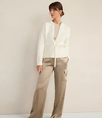 Haven Well Within Chunky Cotton Blend Belted Cardigan