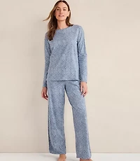 Haven Well Within Organic Cotton Jersey Animal Print Pajama Top