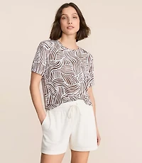 Petite Lou & Grey Wave Essential Modal Tee