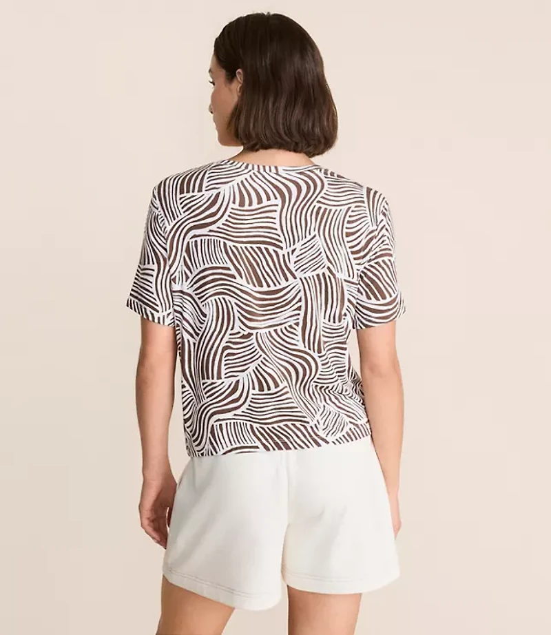 Petite Lou & Grey Wave Essential Modal Tee