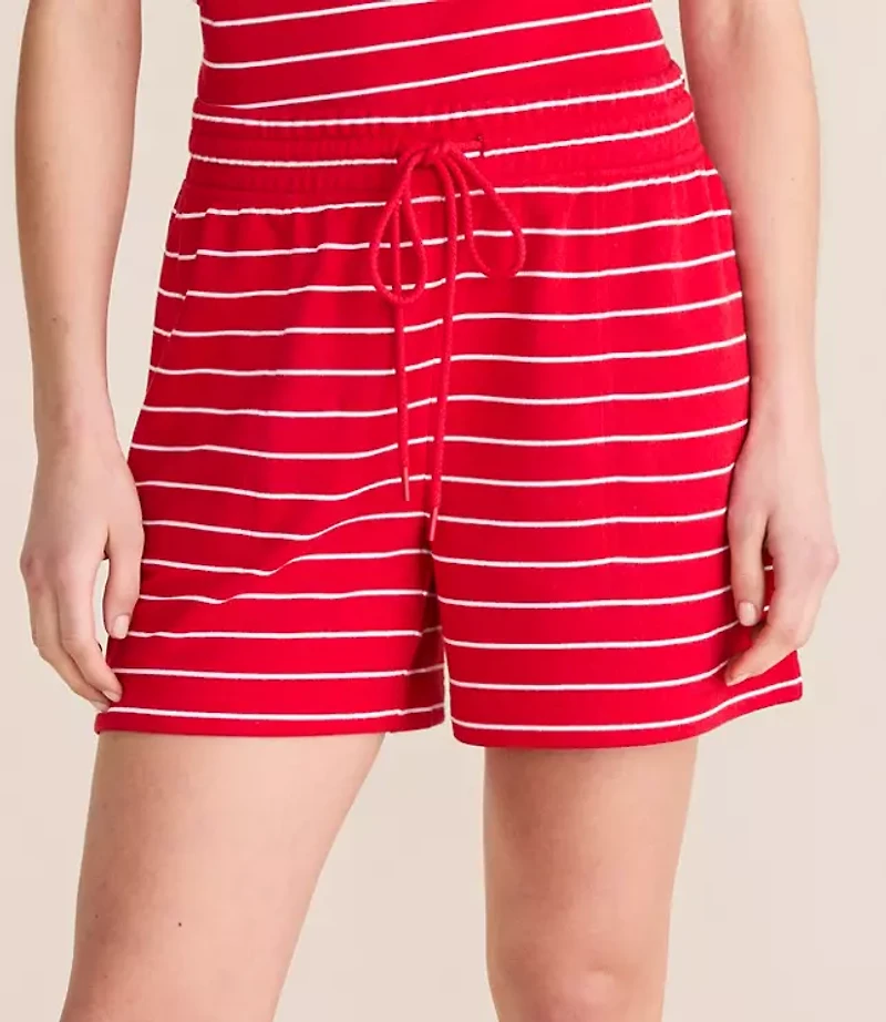 Lou & Grey Striped Terrysoft Shorts