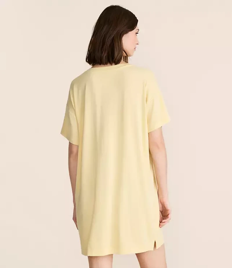 Lou & Grey Essential Modal Pajama Tee Dress